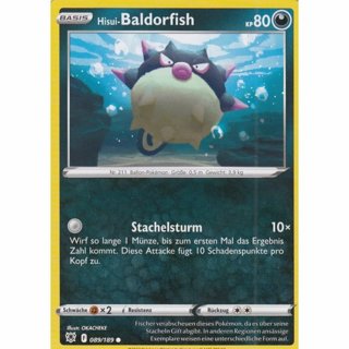  Tradingcard - Pokemon 2022 german Hisui-Baldorfish 089/189 