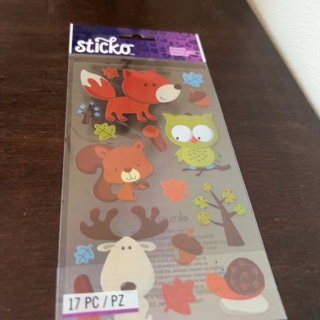 Sticko woodland creatures stickers 