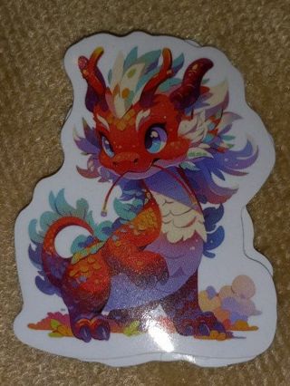 Cute one small sticker no refunds regular mail Win 2 or more get bonus