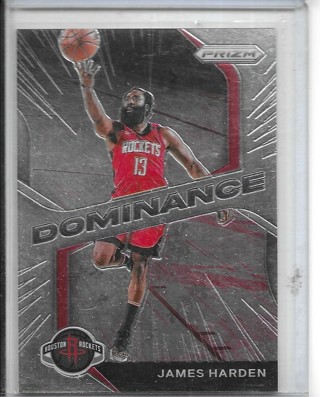 James Harden 2020-21 Prizm Dominance #8