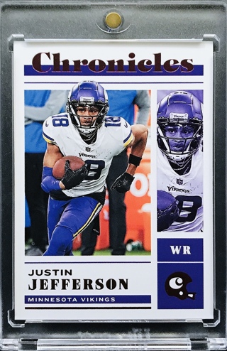 Justin Jefferson - 2022 Panini Chronicles Pink #21 - Minnesota Vikings [AA175]