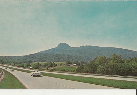 Vintage Unused Postcard: i: Pilot Mountain, NC