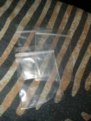 10pc 2x1 in baggies cello ziplock