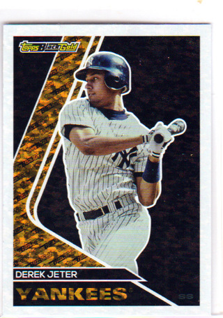 Derek Jeter, 2023 Topps Black Gold Baseball Card #BG-19, New York Yankees, (L3)