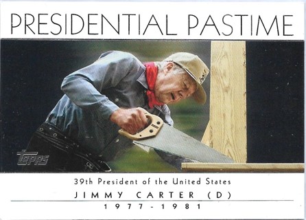  2004 Topps Presidential Pastime #PP38 Jimmy Carter