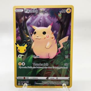 Pokemon Celebrations Pikachu 005/025 Full Art Holo Rare NM