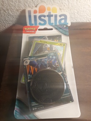 New Pokémon Trading cards Pack + Coin