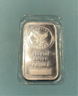 1 oz Sunshine Mint .999 Fine Silver Bar 