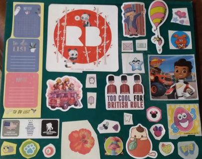 29 - "VARIETY OF DIFFERENT" STICKERS