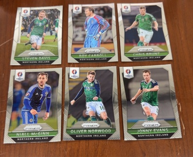 2016 Panini Prizm euro soccer lot