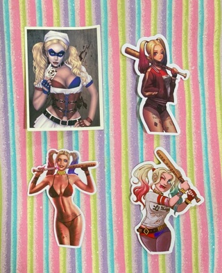 Harley Quinn stickers