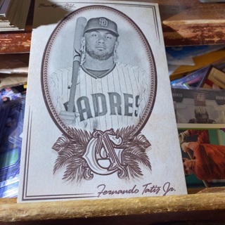 2021 topps Allen & ginter Fernando tatis jr boxloader baseball card 