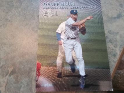 2000 FLEER METAL GEOFF BLUM MONTREAL EXPOS BASEBALL CARD# 174