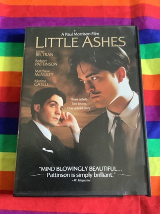 Little Ashes DVD Excellent Condition Robert Pattinson Plays Character Salvador Dali