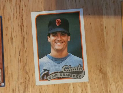 89 Topps Dave Dravecky #601