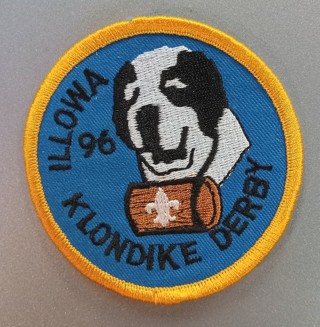 Klondike Derby 1996 Illowa Council boy scout scouts bsa patch 