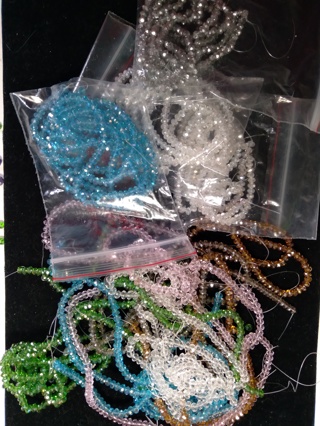 Strands of Crystal & Glass Beads
