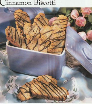 Baking: Creative Cookies Leaflet: Cinnamon Biscotti