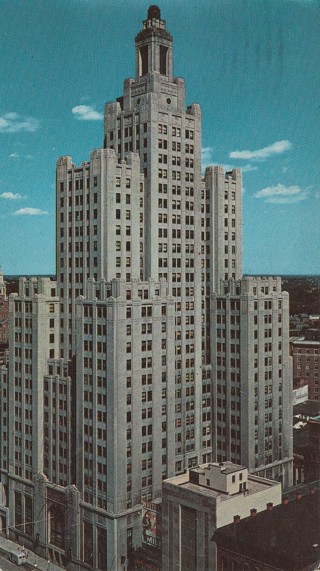 Vintage Used Postcard: (n): Industrial Trust Building, Providence, RI