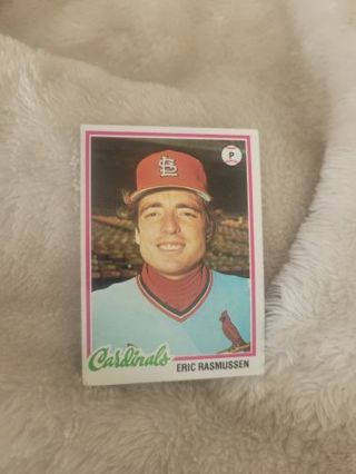 ERIC RASMUSSEN CARDINALS SPORTS CARD PLUS 2 MYSTERY CARDS