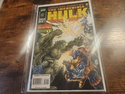 Marvel the incredible Hulk #444 cable and storm