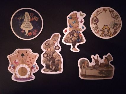 6- "WILD WONDERLAND" STICKERS