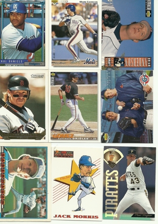 1989-1985 Baseball Cards: Wagner, Morris, Gomez, Gladden,Viola, Clemens, Anderson & More