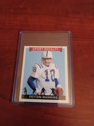 Peyton Manning Sport Royalty blue back