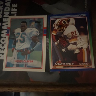 Football trading cards