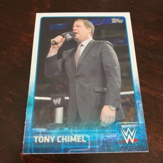 2015 Topps WWE - [Base] #79 Tony Chimel