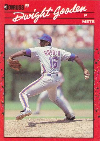 Dwight Gooden 1990 Donruss New York Mets