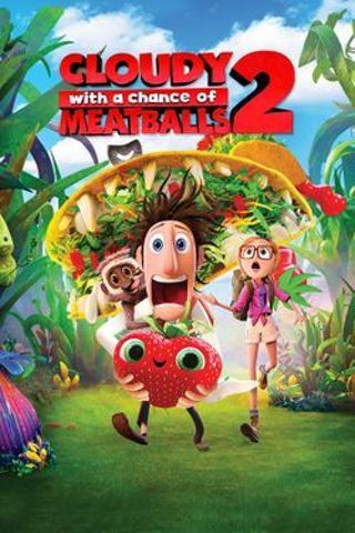 Sale ! "Cloudy with a Chance of Meatballs 2" SD-"Vudu or Movies Anywhere" Digital Movie Code