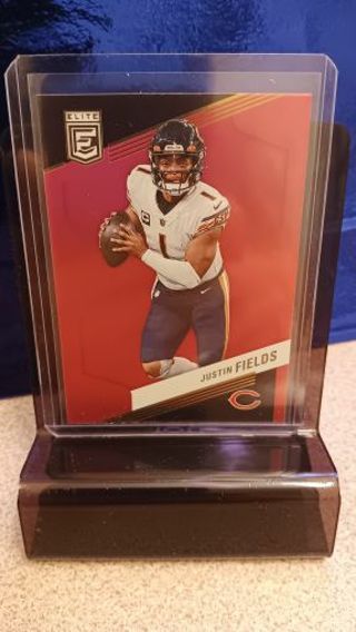 2023 DONRUSS ELITE JUSTIN FIELDS PINK PARALLEL # 60 CHICAGO BEARS