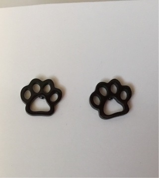 Paw  earrings 