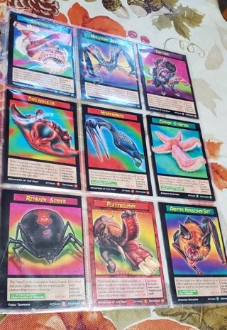 9 Weird n' Wild Creatures Cards