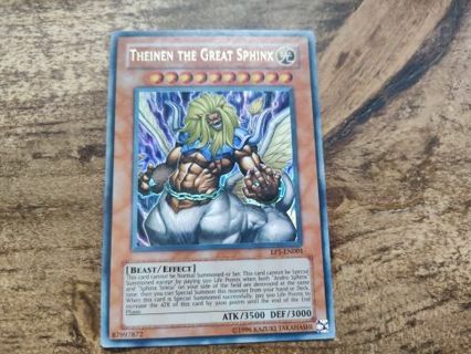 Yu-Gi-Oh Theinen The Great Sphinx ultimate rare holo