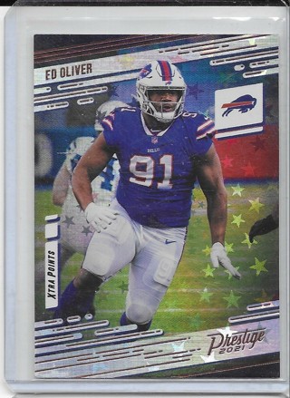 Ed Oliver 2021 Prestige Xtra Points Astral #18