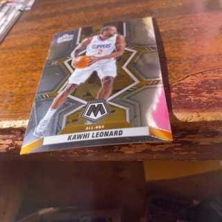 2021-22 panini  mosaic kawhi Leonard basketball card 