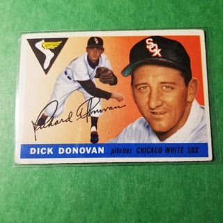 1955 - TOPPS BASEBALL CARD NO. 146 - DICK DONOVAN - WHITE SOX