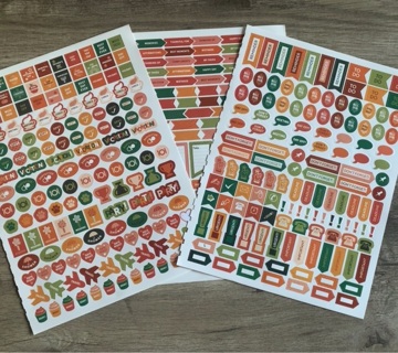 Lot of planner stickers