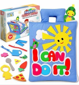 Interactive Felt Busy Book- Activity Book For Children