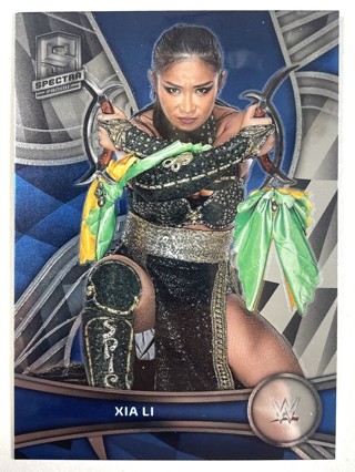 XIA LI - 2022 Panini WWE Chronicles Spectra Chrome NM