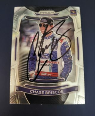 Nascar Chase Briscoe autographed card