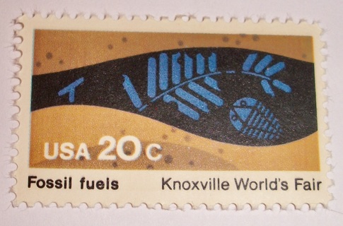 Scott #2009, Fossil Fuels, Useable 20¢ US Postage Stamp