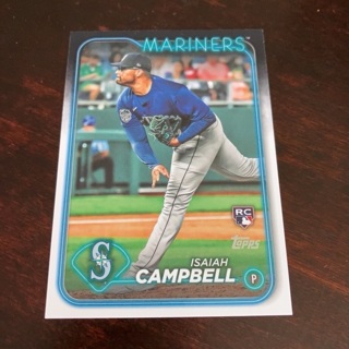 2024 Topps Series 1 - [Base] #58 Isaiah Campbell