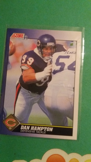 dan hampton football card free shipping