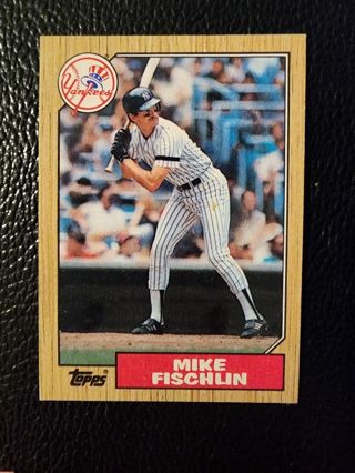 87 Topps Mike Fischlin #434