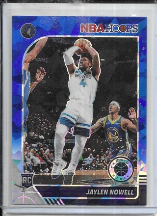 Jaylen Nowell 2019-20 Hoops Premium Stock Prizms Blue Ice #232