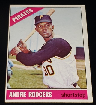 1966 ⚾ Topps Baseball Card # 592 Andre Rodgers  ⚾  Pittsburgh Pirates