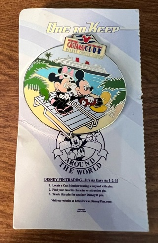 Castaway Club Disney Pin